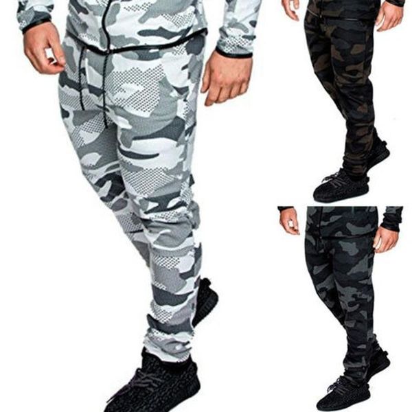 

men's pants camo camouflage trousers army cargo hiking travel sport sweatpants, Black