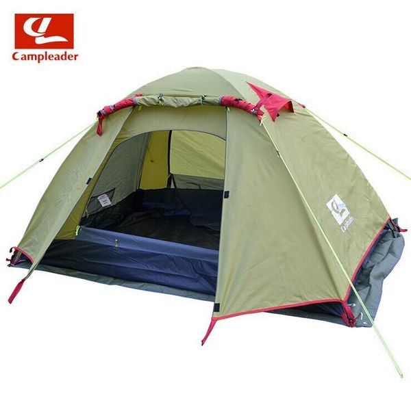

professional outdoor tent double people double layer aluminum pole tent