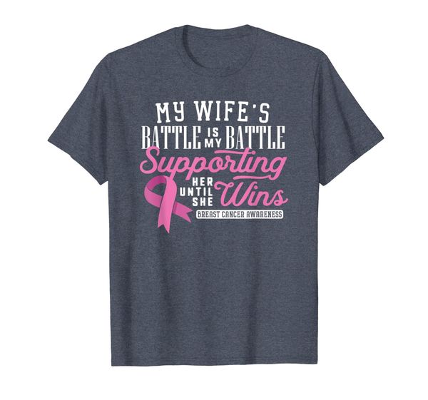 

Breast Cancer Survivor Shirt Support Pink Ribbon Wife Battle, Mainly pictures