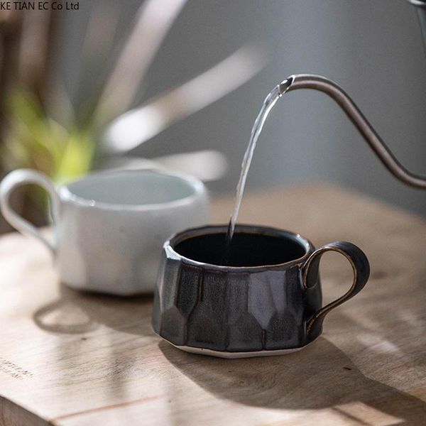 

mugs european style ceramic coffee cup retro couple mug 200ml british home afternoon tea high-end flower breakfast milk