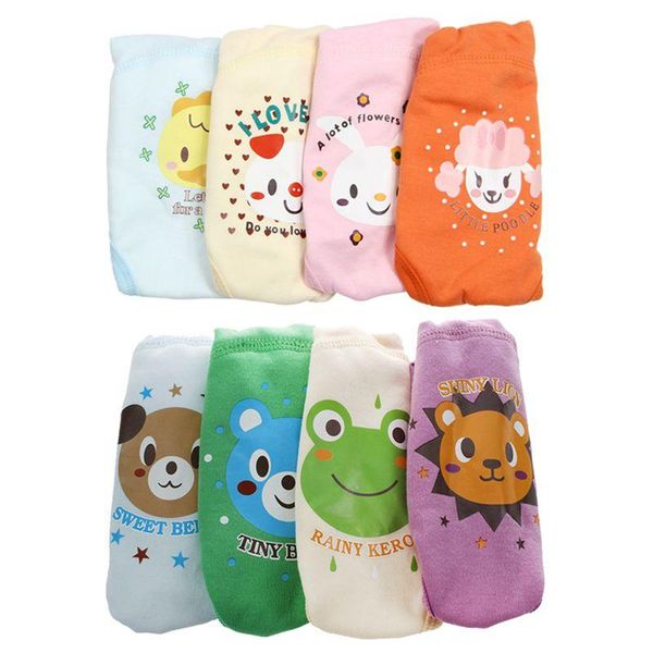 

cloth diapers 4 x baby toddler girls boys cute layers waterproof potty training pants reusable 1-2 years