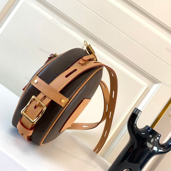 

toles bags shoulder hat boite chapeau round clutch soft pancake bun designer crossbody zip