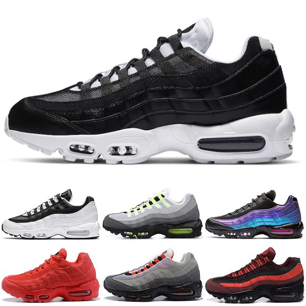 

95 running shoes 95s men women ying yang white black throwback future yellow blue red alien grey sneakers walking trainers size 36-45