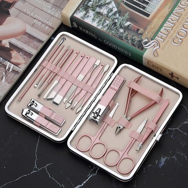 

delicate timeproof stainless steel nail clipper set 18 piece set of manicure tools nail clippers beauty set