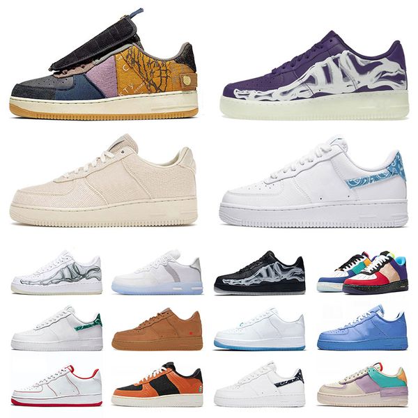 

1 one low basketball shoes authentic for mens skeleton purple paisley black mca university gold cactus jack men women designer sports sneake