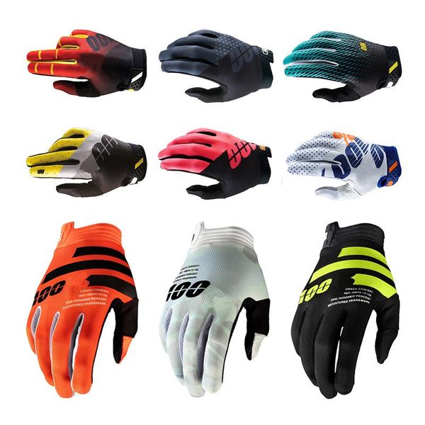 

cycling gloves 2021 mtb off-road motorcycle full finger mountain outdoor sports moto bicycle bike accessories, Black
