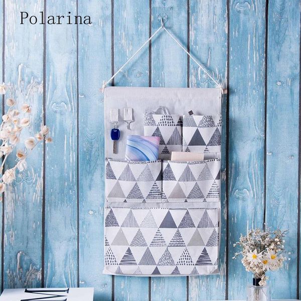 

storage bags polarina washable hanging bag organizer with 5 pocket and key hook