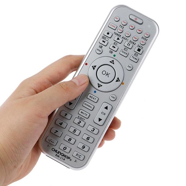 

rm-l14 8in1 universal smart remote control with learn function for tv controller