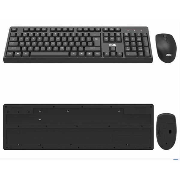 

keyboard mouse combos km210 104-key home office mute wireless and set for pc lapcomputer durable black business man