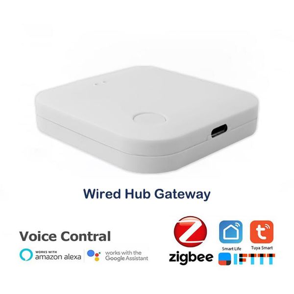

smart home control 1/2/5pc wireless tuya zigbee wifi gateway app switch key intelligent application remote work with alexa