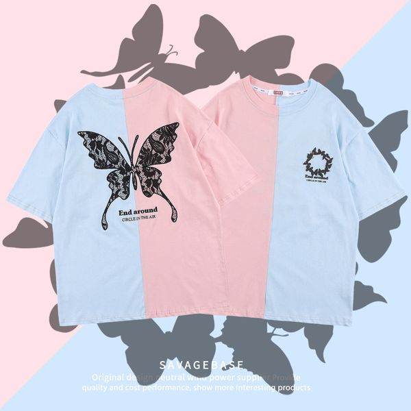 

new korean fashion short sleeve t-shirt, White