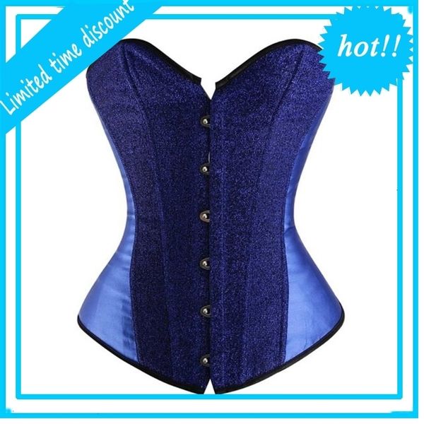 

women's burlesque sequin boned lace up overbust corset bustier shiny showgirl costumes corselet with gstring lingerie, Black;white