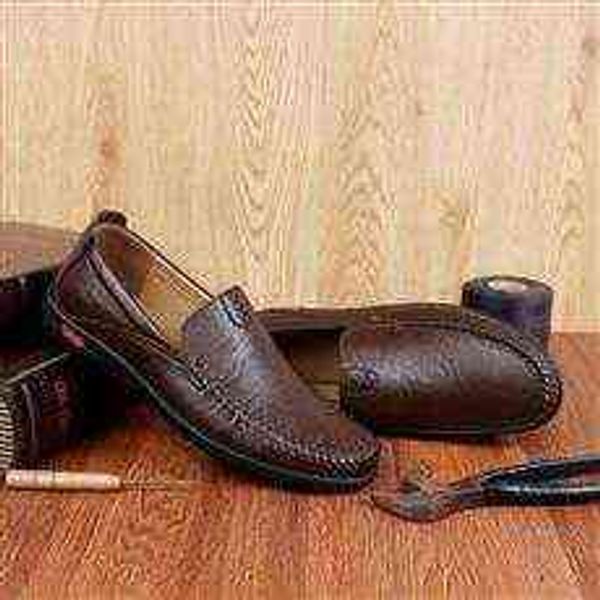

tangzuo shoes lb9897 casual leather , batch , four seasons + punching, 38-46 standard yards, , black,
