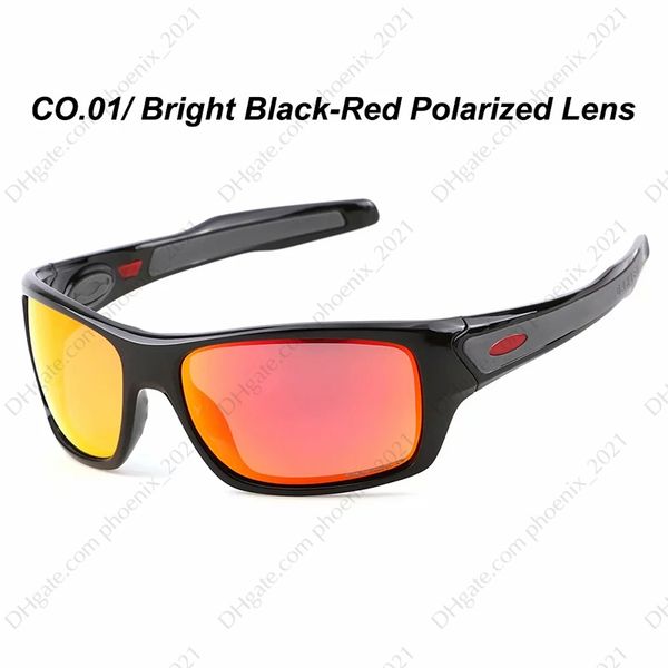 

designers sunglasses for women oo9263 sunglasses mens uv400 580p high-quality polarized pc lens color coated tr-90&silicone frame - slack ti, White;black