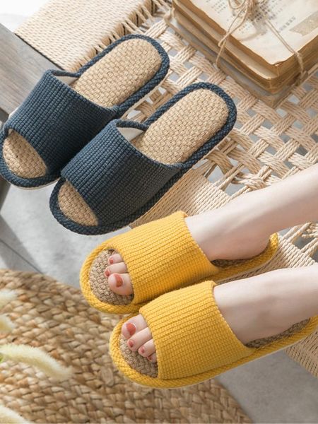 

slippers 2021 women home shoes men house summer comfortable slides couples indoor, Black