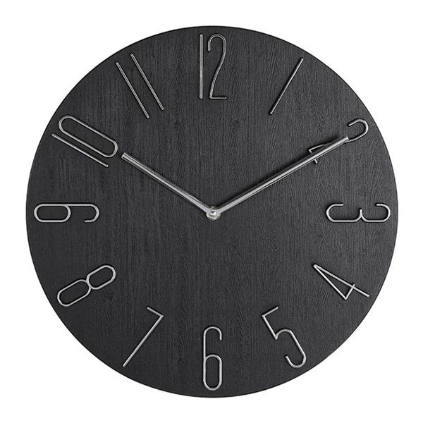 

simple wall clock 12 inch living room home wall clock watch fashion bedroom
