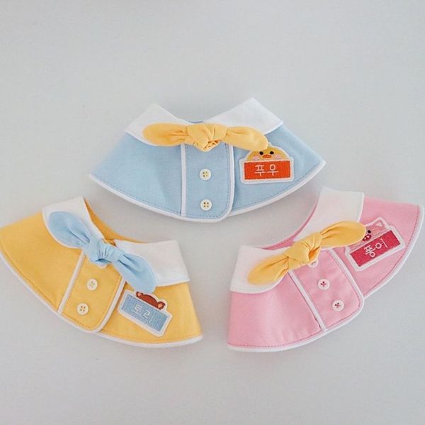 

pet bib saliva towel korean kindergarten dog cat cute cloth name