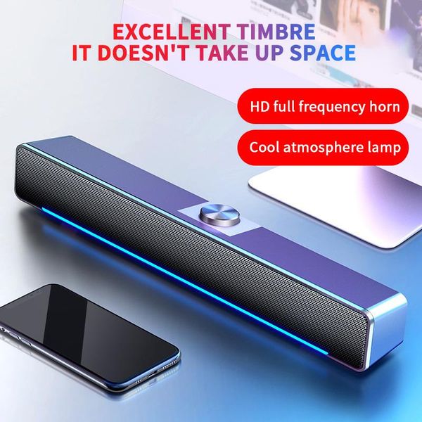

mc196 bluetooth wireless game speaker soundbar usb 3d stereo subwoofer aux fm home clock indoor sound bar computer loudspeaker