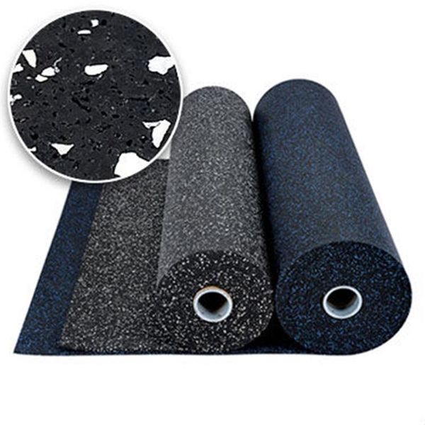 

yoga mats rubber gym floor mat 10mm thick heavy duty commercial protective roll
