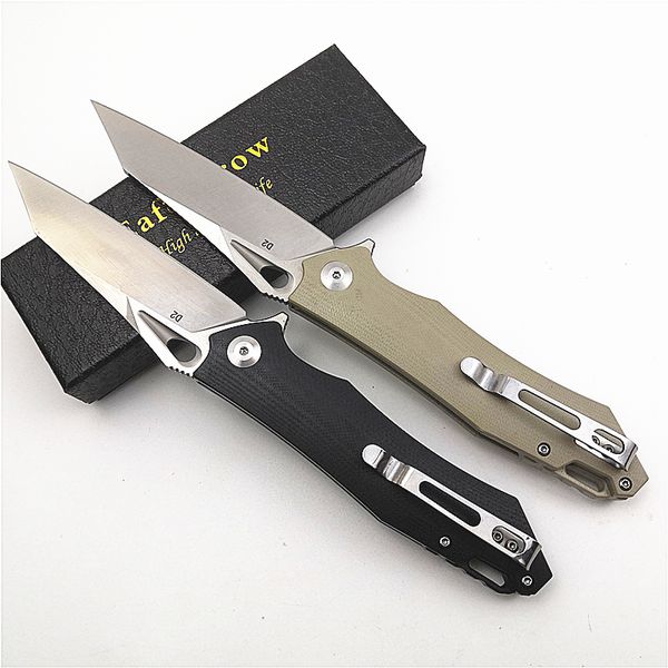 

d2 foding knife eafengrow ef934 edc/pocket knife g10 hande ba bearing outdoor camping hunting knife foding