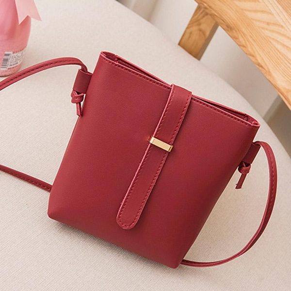 

evening bags women bucket bag pu zipper crossbody shoulder messenger for daily women's purse cartera mujer monedero