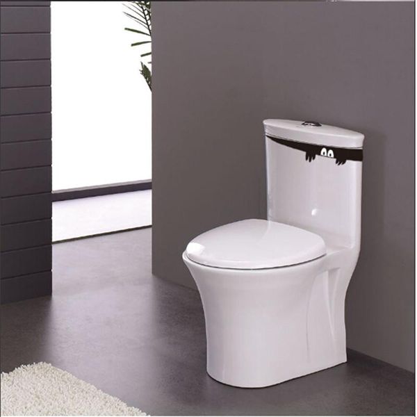 

wall stickers 1pc toilet sticker diy funny peep monster bathroom decal art removable home restroom decoration