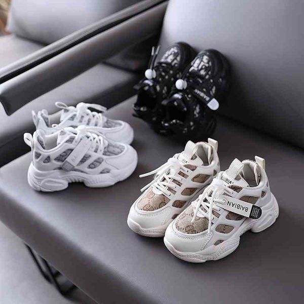 

british sports 2020 new children's autumn winter daddy boys and girls' casual running shoes, Black