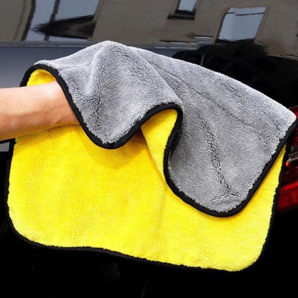 

car sponge 5pcs wash cloth polyester microfibre super absorbent polishing cleaning towels drying auto accessories