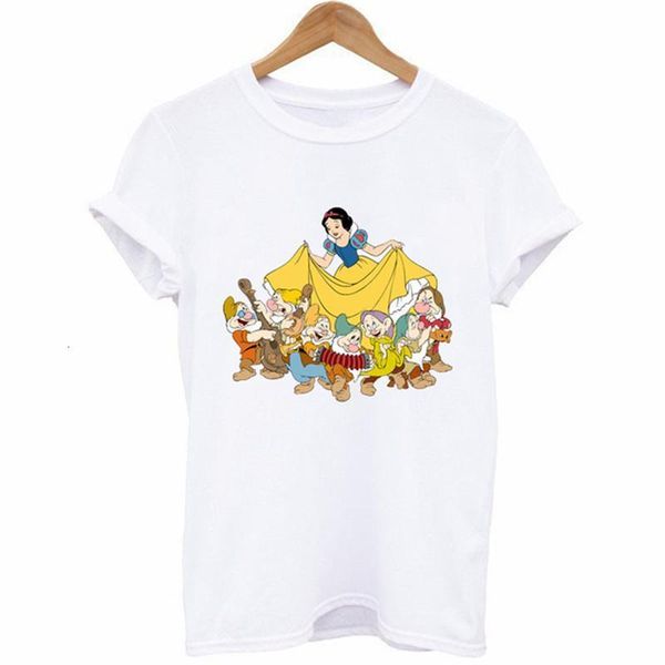 

new summer women white cute cartoon tee shirts large size female graphic t-shirts harajuku kawaii tees funny tshirts