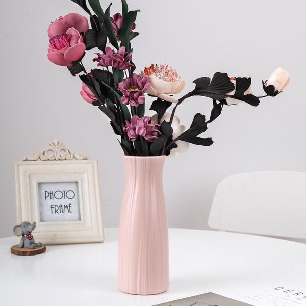 

vases flower vase home arrangement living room origami plastic nordic style decoration ornament decor
