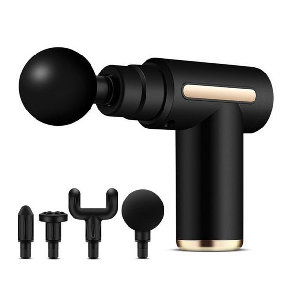 

accessories e massage gun deep tissue massager therapy body muscle exercising athletes relaxation slimming shaping pain relief ball