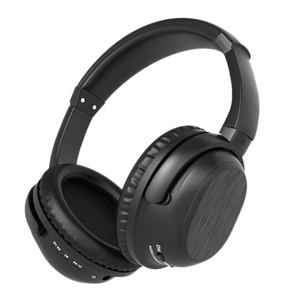 

headphones & earphones anc active noise canceling headset bluetooth hifi sound quality stereo wireless sports business