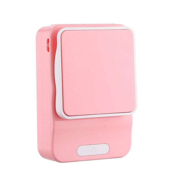 

electric fans lazy neck hanging waist fan usb charging mini desksmall handheld a