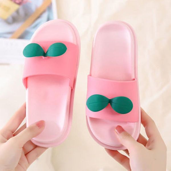

slipper children' slippers 2021 kids baby cartoon lovely home casual cool shoes summer boys girls indoor beach swimming, Black;grey