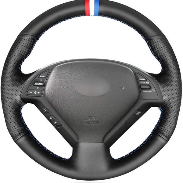 

steering wheel covers for infiniti g37 g35 ex35 ex25 ex37 q60 qx50 q40 ipl g diy custom leather special car interior cover
