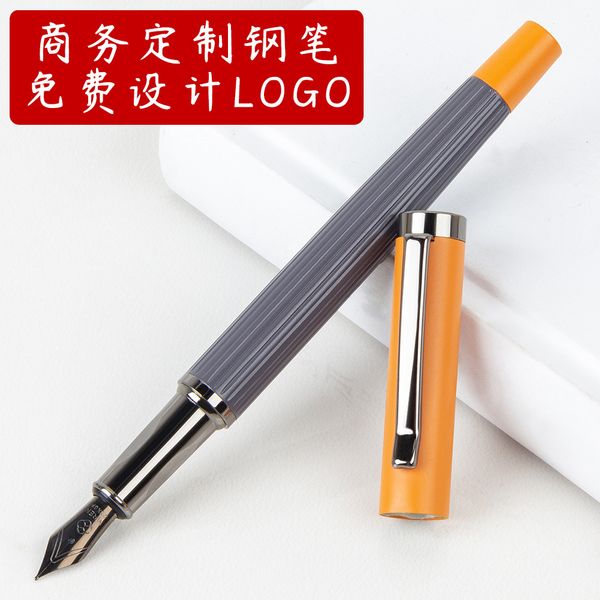 

conference busins bright pointed metal pen gift student ink bag lettering