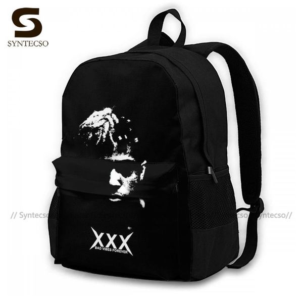 

backpack xxxtentacion backpacks durable sweet polyester summer teenage bags