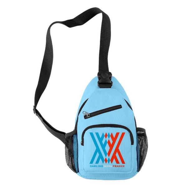

cross body darling in the franxx sports leisure men's and women's single shoulder bag waist