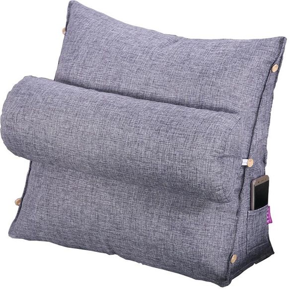 

cushion/decorative pillow home decoration sofa cushion back bed backrest office chair waist support lounger tv reading lumbar adjustable
