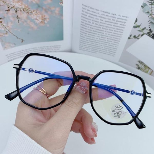 

sunglasses summise 2021 anti blue glasses women transparent prescription men myopia s0840 high quality, White;black