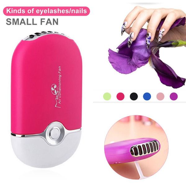 

electric fans usb mini air conditioning fan eyelash for extension graft dedicated dryer blower glue