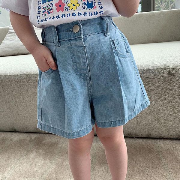 

kids denim shorts girl shorts jeans girl spant toddler boy pants for girls short pants girls denim pant, Black