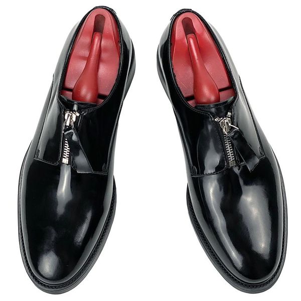 

wholesale new fashion business shoes black genuine leather men shoes handmade dress for men