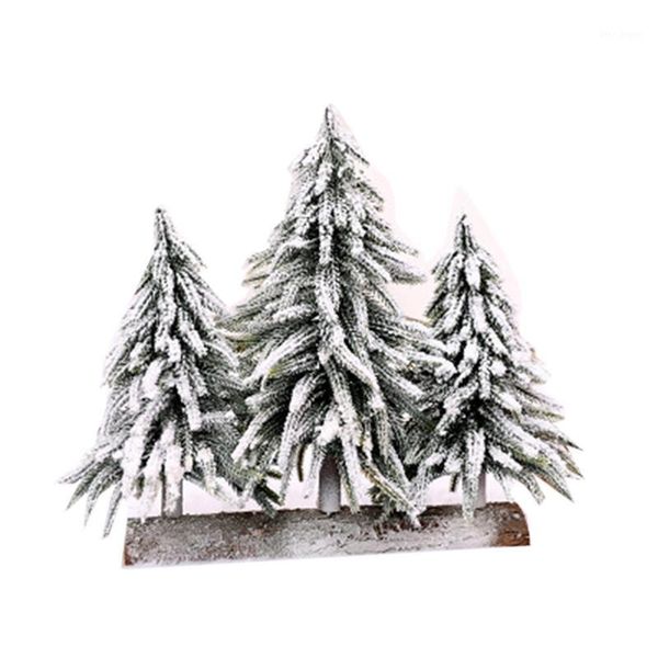 

christmas decorations tree ornament deskdecoration xmas for mall window snow spruce decor home