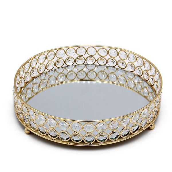 

kitchen storage & organization crystal round desserts cupcake serving tray holder plate wedding christmas halloween decoration for home nord