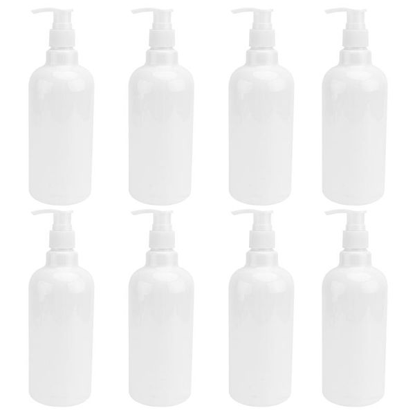 

liquid soap dispenser 8pcs 500ml refillable pump bottles shampoo lotions