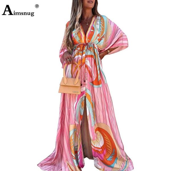 

casual dresses 2021 bohemian flower print long maxi dress patchwork sashes beach plus size 3xl women robe sleeve female, Black;gray