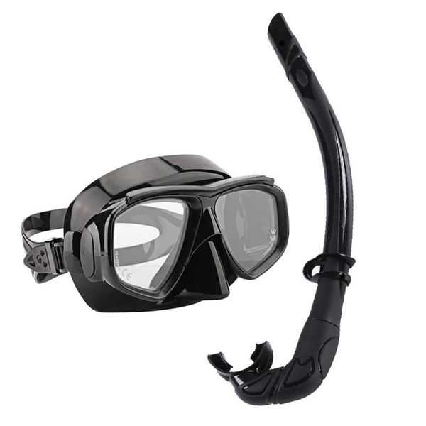 

diving masks low volume ive mask and snorkel set tempered glass lens silione seal full folded breath tubebe