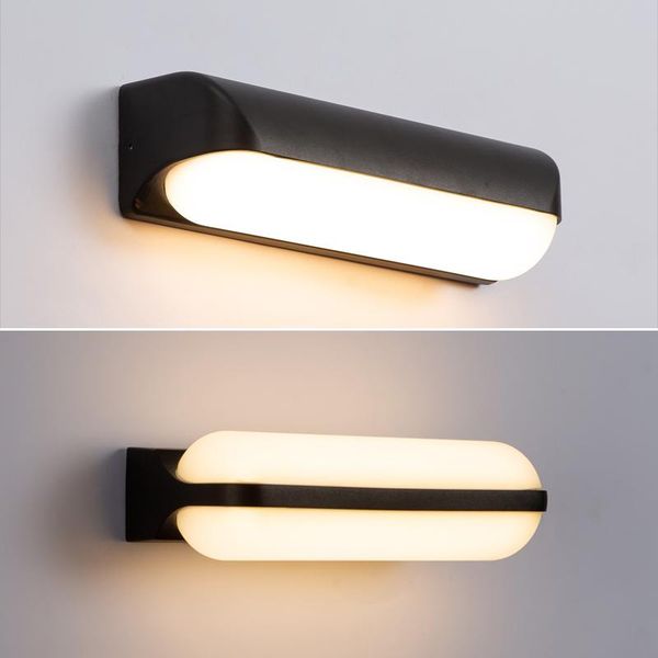 

outdoor wall lamps waterproof ip65 for garden light terrace bedroom aluminum material led modern lighting