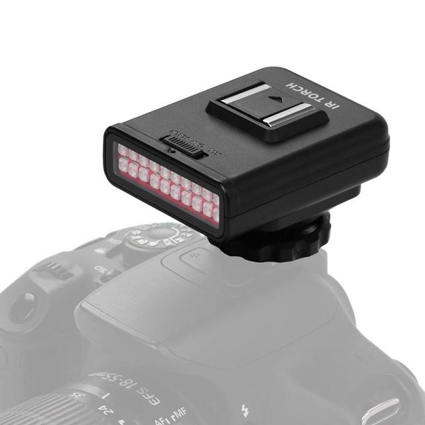 

ordro ln-3 studio ir led light usb rechargeable infrared night vision infrared illuminator for dslr camera pgraphy lighting